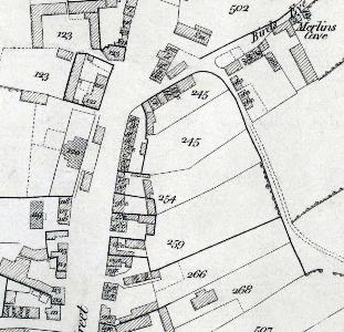 1819 Map of the northern part of Woburn Street